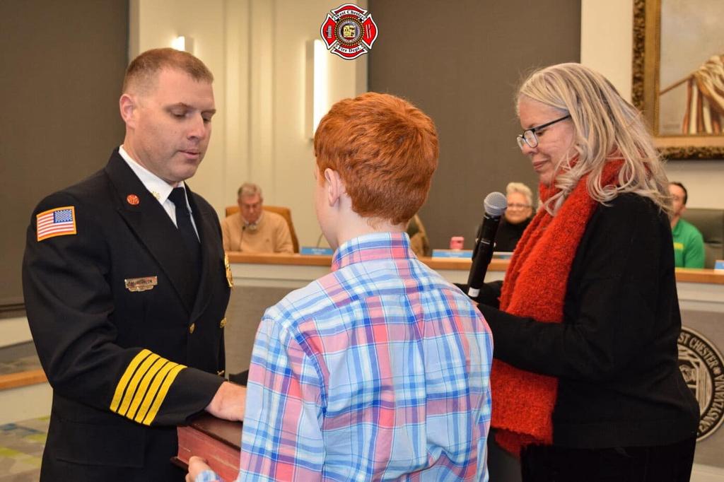New WCFD Chief & Assistant Chief sworn in - West Chester Fire Department