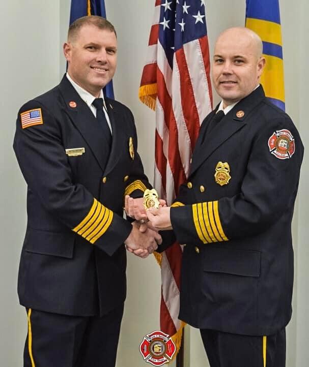 New WCFD Chief & Assistant Chief sworn in - West Chester Fire Department